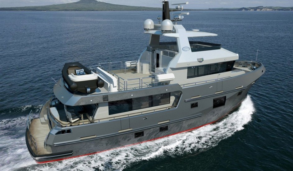 Bering 77 Expedition Yacht completion in 6 months and available for sale