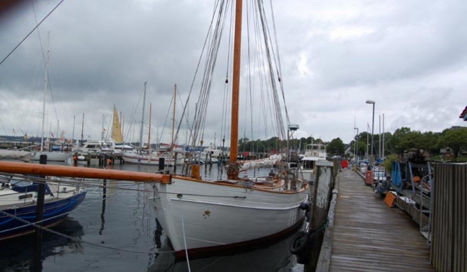 New arrival at Sea Independent S/Y GAFF CUTTER 14M “GEFION“