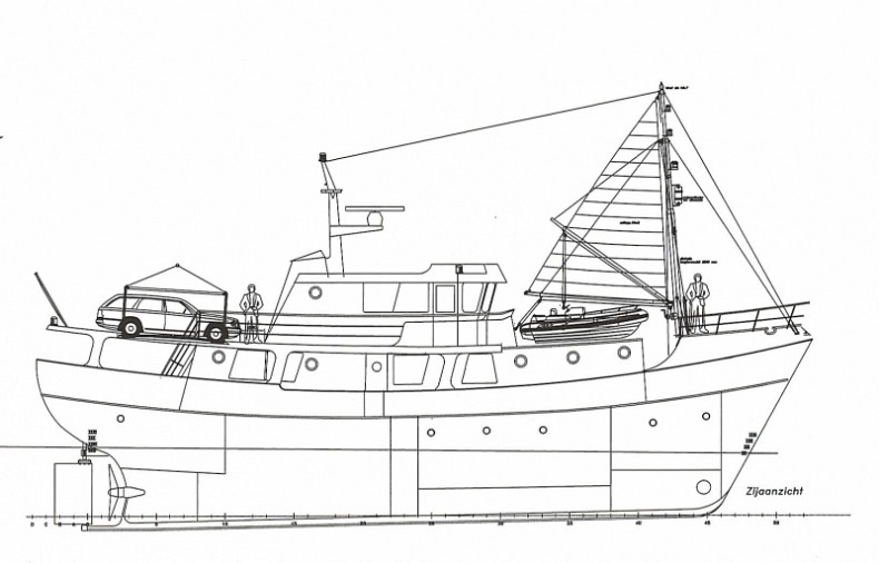 M/Y Trawler Zeewoelf